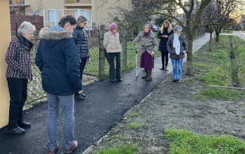 Elkészült az új járda a Sopron utcában