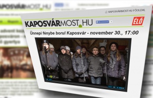 A világ minden pontjára elértek Kaposvár fényei