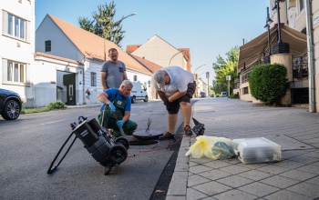 Csőkamerával nézik a kaposvári csatornahálózatot