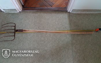 Kirúgták, vasvillával állt bosszút a férfi