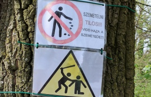 Alapos verés a szemetelőknek, avagy lecsap a töröcskei bunkósbot
