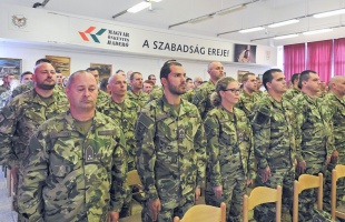Kaposvári katonák indultak Irakba