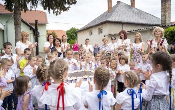 Gyermekzsivajtól volt hangos a kaposfüredi óvoda - 60 éves lett az intézmény