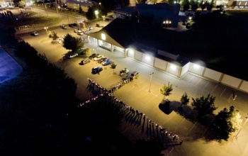 Kaposváron is tiltakoztak a Lidl keresztretusálása ellen