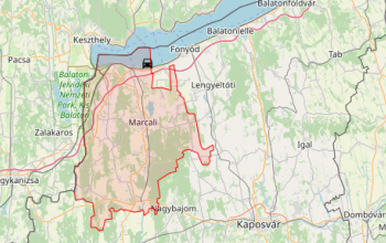 Árokba csúszott egy autó a 7-es főúton, Balatonkeresztúrnál