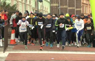 Félmaraton jeges szélben