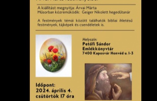 Kiállításmegnyitóra invitál a könyvtár