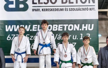 Magyar bajnoki címet szerzett a KASI judósa, Máté Albert