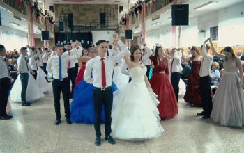 Szalagavató a közgazban
