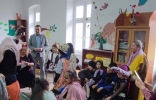 Répáspusztán is farsangoltak a gyermekek