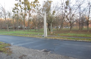 Oszlopot tört, majd elhajtott