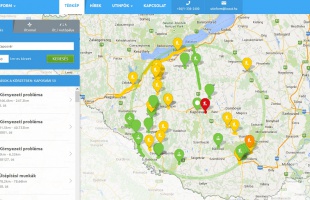 Megújult a Magyar Közút Útinform szolgálatának weboldala