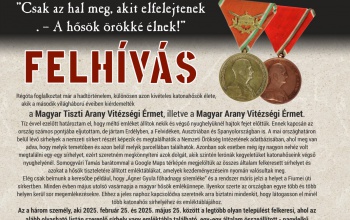 Csak az hal meg, akit elfelejtenek – A hősök örökké élnek!