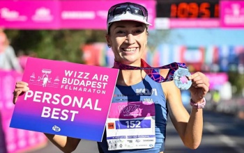 Vindics-Tóth Lili egyéni csúccsal bajnok minden idők legnagyobb magyar félmaratonján