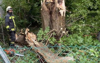 Tűzoltói beavatkozások Somogy megyében a vihar után