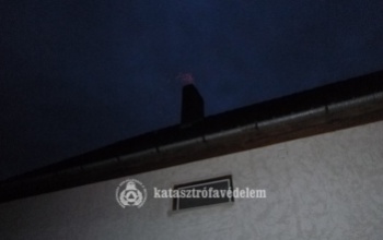 Szikrát hánytak a kémények
