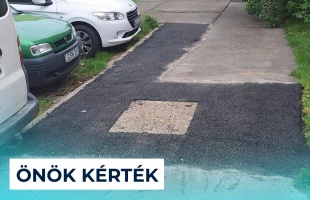 Villámgyors járdakorrekció