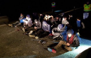 Tizenhat illegális migráns próbált bejutni a Somogy megyei határszakaszon