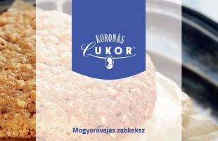 Süssön mogyoróvajas zabkekszet a Koronás Cukorral!