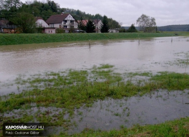Így működik a vésztározó a Kaposon