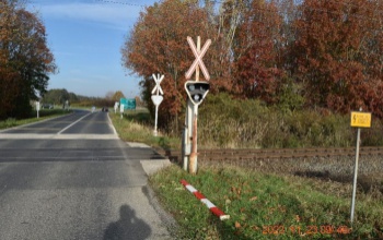 Letörte a sorompót, keresi a rendőrség