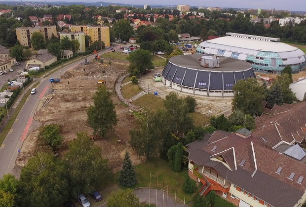 460 parkolóhely és 138 új fa lesz a Kaposvár Aréna környékén