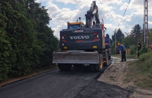 Megújult a Gesztenye utca burkolata
