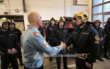 Kitüntették és köszöntötték a somogyi tűzoltókat