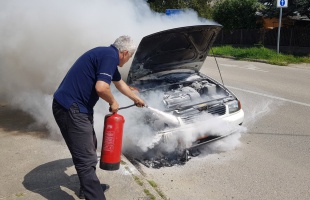 Házhoz ment a tűz Bodó Lászlóhoz