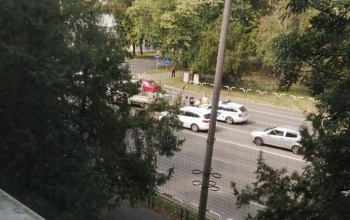 Hármas karambol a Honvéd csomópontnál