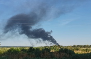 Szeméttelepen csaptak fel a lángok Ordacsehinél
