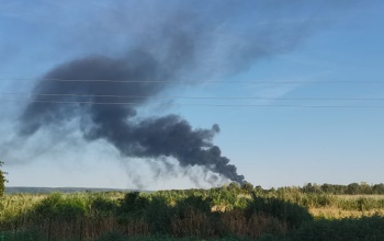 Szeméttelepen csaptak fel a lángok Ordacsehinél