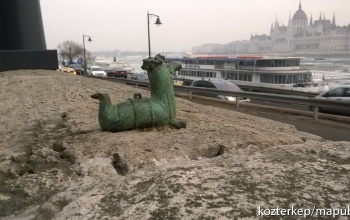 Szobrot kapott Budapesten a Nagy Ho-Ho-Horgász főkukaca