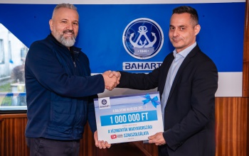 A Vízimentők Magyarországi Szakszolgálatát támogatta a Bahart