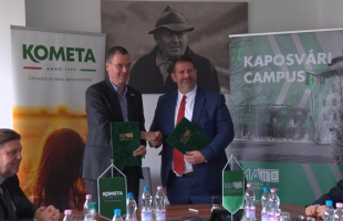 Együttműködési megállapodást írt alá a KOMETA 99 Zrt. és a MATE