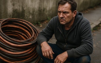 Kecskére káposztát – az őrzésért felelős portás sikkasztotta a rézkábelt