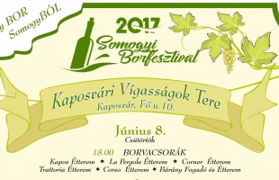 Hétvégén első Somogyi Borfesztivál a Vigasságok terén