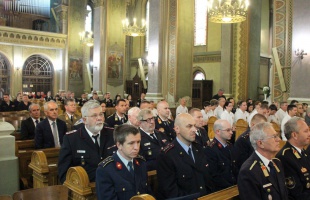 Ünnepeltek a tűzoltók Szent Flórián napján