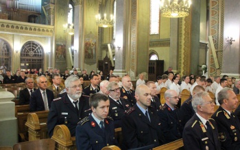 Ünnepeltek a tűzoltók Szent Flórián napján