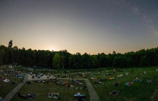 Perseidák: a holdfény ellenére is láthatók voltak a meteorok