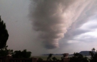 Tornádó a Balatonon?
