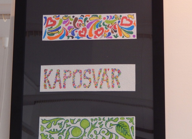 Merített papírok az emlékkönyvtárban