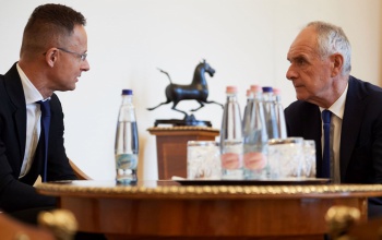 Szijjártó Péter külgazdasági és külügyminiszterrel tárgyalt Szita Károly