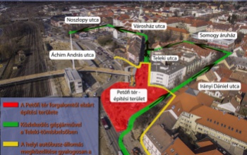 Jelentős forgalmirend-változás a belvárosban