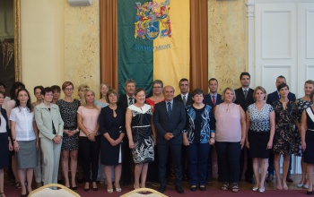 Elismeréseket adtak át a megyeházán