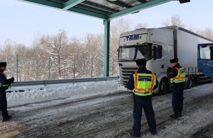 Egy hétig szigorúan ellenőrizték a tehergépkocsikat