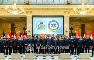 Kitüntették az Észak-Macedóniában helytállt somogyi tűzoltókat