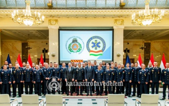 Kitüntették az Észak-Macedóniában helytállt somogyi tűzoltókat