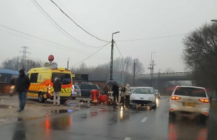 Gyalogost gázoltak a Vásártéri úton