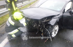Baleset történt az M7-es autópályán